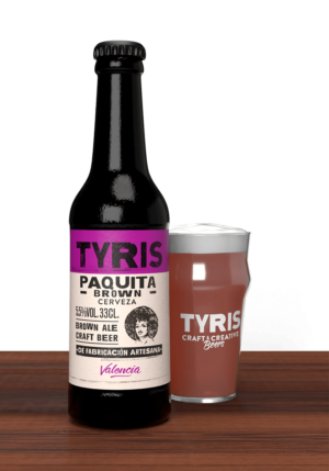 Cerveza Tyris Paquita Brown